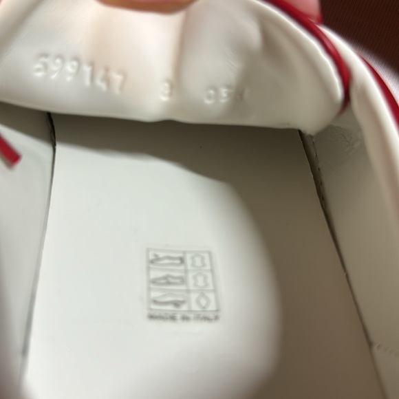 Gucci red Ace sneakers. NIB! - Picture 9 of 10